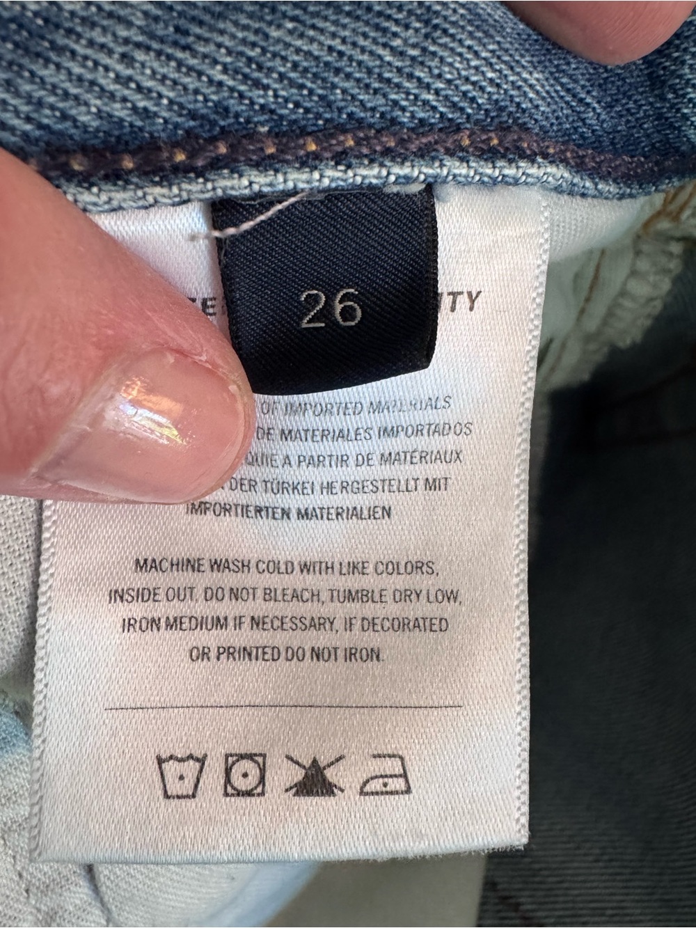 Citizens Of Humanity Light Blue Denim Jean Shorts - Picture 5 of 7